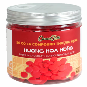 Envío Rápido de Pedidos al por Mayor, Suministro para Exportación, OEM/ODM, Chocolate Compuesto HALAL, Botones de Chocolate de Rosa, Galletas de Cacao para Panadería - Product Image 1