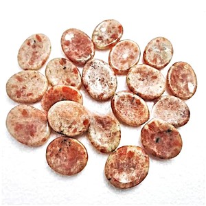 Wholesale Crystal <b>Pink</b> Sunstone Worry Stones Natural Gemstone Crafts for Reiki & Feng Shui Jade Therapy Love Style Mineral Rocks - Product Image 2