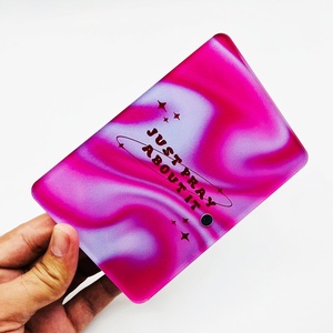 Acrylic Lash <b>Box</b> Rectangle Portable Magnetic Palette <b>Pink</b> Marble Design Just Pray About It Print Beauty <b>Tool</b> - Product Image 5