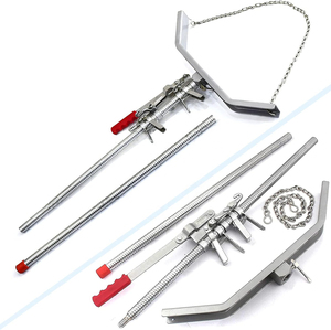 Veterinary Heavy Duty Dual Ratchet Calf <b>Puller</b> for Cattle Birthing Stainless Steel Durable Livestock Delivery Tool - Product Image 1