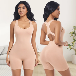 Nouvelle Arrivée Combinaisons de Yoga Décontractées Taille Haute pour Femmes, Qualité Supérieure, Séchage Rapide, Tricotées, Sans Manches - Product Image 2