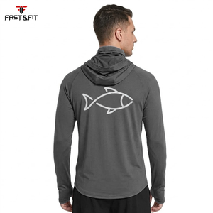 Camisetas de Pesca para Hombre con Protección Solar, Diseño Sublimado en Tela 100% Poliéster, Manga Larga y Capucha - Product Image 2