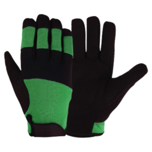 Gants de sécurité robustes, résistants aux chocs, en cuir synthétique, renforcés avec Amara, protection des mains pour le travail industriel - Product Image 4