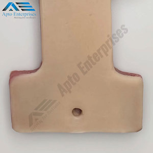 Almohadilla de Práctica de Sutura en Forma de H, Instrumento Médico, Material Reforzado Libre de Látex, Simulación de Sutura Versátil - Product Image 3