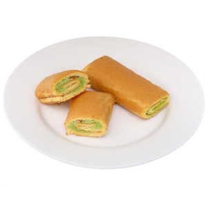 Rouleau suisse Hura Demi saveur riz vert 360g, gâteau à la crème de riz vert moelleux, prix compétitif, exportation en gros - Product Image 2