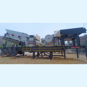 Planta de Trituración Primaria y Secundaria Montada sobre Ruedas Hailstone, Sistema Móvil Integrado de Trituradora de Mandíbulas y Trituradora de Cono (Fabricado en India) - Product Image 4