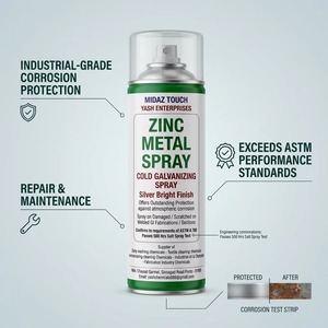 Recubrimiento de Zinc en Aerosol para Galvanizado en Frío, Protección y Reparación de Metales Contra la Oxidación - Product Image 3