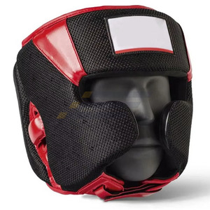 Protector de Cabeza Completo de Cuero Personalizable de Alta Calidad para Entrenamiento de Boxeo, para Artes Marciales y Entrenamiento Físico - Product Image 2