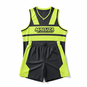 Custom Basketball Uniform Set Lightweight Breathable Jersey <b>Shorts</b> Sublimation Printing Team Wear - Product Image 1