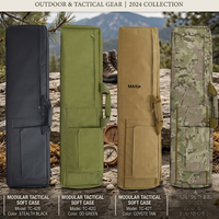 Étui tactique pour fusil 33/39 pouces, protection en coton épaissi, sac de transport souple pour armes à feu avec poches pour la chasse