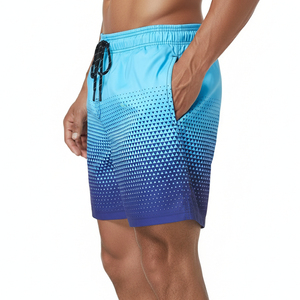 Shorts de bain pour hommes 2026 – Séchage rapide, motif graphique, pour la plage et la gym, avec taille élastique, logo personnalisé imprimé, style décontracté, faible MOQ - Product Image 1