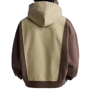 Sweat-shirt à capuche surdimensionné pour homme, coupe classique, en coton 100 %, couleur délavée, avec logo personnalisé de haute qualité, idéal pour l'hiver - Product Image 2