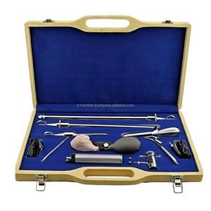 A-1 VERITAS A-1 VERITAS Stainless Steel Sigmoidoscope Proctoscope <b>Set</b> With Anoscope Tubes & Obturator Diagnostic Instrument - Product Image 1