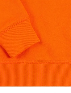 Sudadera con Capucha y Cremallera para Hombre, Color Naranja, Corte Regular, Felpa, Diseño Casual con Letras y Bolsillos, Transpirable, de Secado Rápido, 300g, para Invierno - Product Image 5