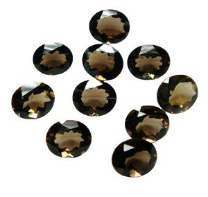 Cuarzo Ahumado Natural, Corte Ovalado Facetado, Gema Preciosa Suelta con Propiedades Curativas, Tamaño Personalizado, Piedra Natural para Joyería, Uso a Granel OEM - Product Image 5