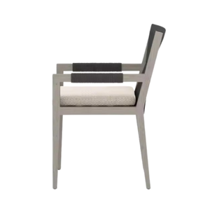 Sillas de brazo de comedor de madera de teca Precio al por mayor Sillas de comedor de madera para sillas de comedor La mejor calidad - Product Image 2