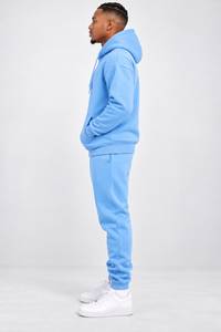Unisex <b>Hoodie</b> & Sweatpants 2-Piece Set 100% Cotton Streetwear <b>Summer</b> Outfit - Product Image 3