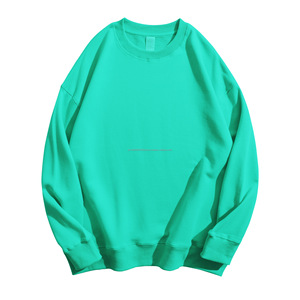 Suéter de cuello redondo de moda de primavera y otoño 380g suéter multicolor pesado Sudadera con capucha para hombre - Product Image 6