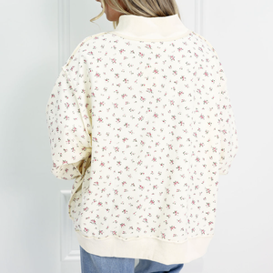 Sudadera de cuello alto para mujer, estilo relajado, para uso diario, suave y cómoda. - Product Image 2