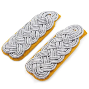 Al por mayor, cómodas hombreras personalizadas con flecos para uniformes ceremoniales de banda de marcha y teatro, OEM - Product Image 1