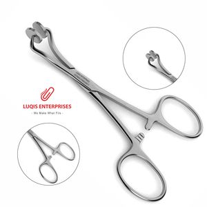 Pince à serviette Hoff, forceps chirurgical pour maintenir les serviettes, instrument médical chirurgical en acier inoxydable - Product Image 1