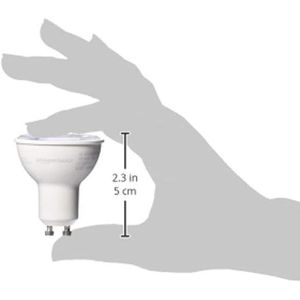 Bombilla LED MR16 Equivalente a 50 Vatios, 7W, Base GU10, Luz Blanca Diurna 5000K, Regulable, 10,000 Horas de Vida Útil, Focos de Bajo Consumo - Product Image 2