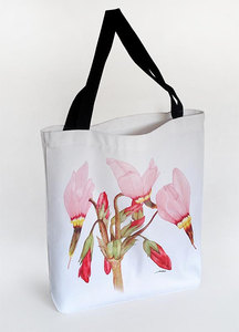 Canvas <b>Drawstring</b> <b>Bag</b> Medium Size Cartoon French Bulldog Pattern Daily Use Shopping Tote - Product Image 3
