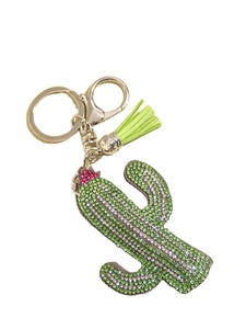 Llavero bordado con cuentas, buen diseño, hecho a mano, y accesorios premium para bolsos para niñas de la India. - Product Image 6