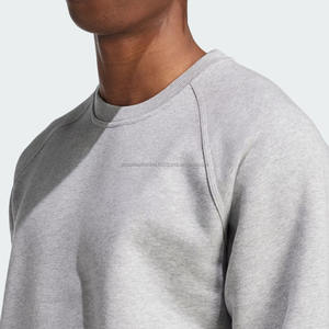 Sudadera de cuello corto para hombre de alta calidad logotipo personalizado impreso 100% algodón tacto suave nuevo estilo Color liso sólido al por mayor - Product Image 2