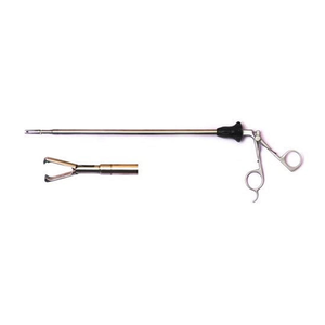 Pinza Satinsky Manual Reutilizable Plateada de 10mmx40cm, Instrumento Quirúrgico Laparoscópico de Acero Inoxidable, Aprobado por CE, Alta Calidad - Product Image 3