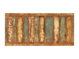 Mesa de Comedor de Estilo Bistro con Tapa de Madera Reciclada de Forma Cuadrada, Patas Curvas de Madera Moderna de Mediados de Siglo, Ecológica, Duradera, en Varios Colores - Product Image 4