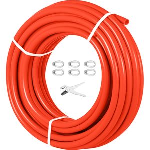 Tubería PEX de 300 pies, roja y azul, de 1/2 pulgada, para calefacción por suelo radiante, sistema HVAC doméstico, barrera de oxígeno, plomería de agua fría para suelo radiante - Product Image 2