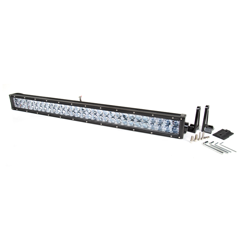 4D Modular LED Working Light Bar Cabinet 33 Inch 180W Curved Bar Light