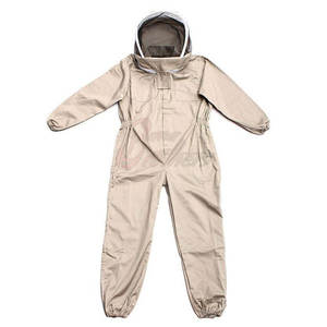 Traje de apicultura duradero de tres capas con capucha desmontable y diseño elástico en muñecas y tobillos para máxima seguridad - Product Image 5