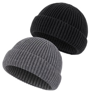 <b>Beanie</b> <b>Hat</b> Soft Knit Winter Warm Stretch Comfortable Casual Unisex Adjustable Everyday Outdoor Travel Cotton/<b>Wool</b> High Quality - Product Image 1