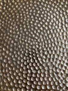 Decorative Hammered Metal Serving <b>Tray</b> With Sunburst Design Perfect For <b>Snacks</b> Serving And Table Display Wholesale From India - Product Image 2