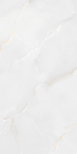 กระเบื้องพอร์ซเลนสีขาวออนิกซ์ Prime Onyx White ขนาด 600x1200 มม. ผิวมันเงา ลายหินออนิกซ์ พรีเมียม โปร่งแสง สำหรับปูพื้นและผนัง - Product Image 6