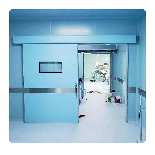 Hospital Hermetic DQM-165 Heavy Duty 170~400kg Automatic Swing Doors Opener With Microwave Radar Motion Sensor Foot Induction
