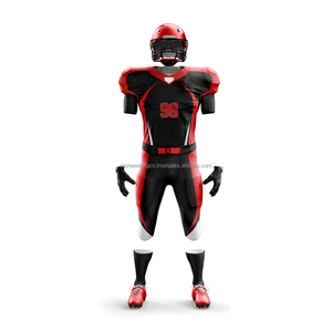 2025 conjuntos de ropa de equipo de fútbol americano personalizados al por mayor tela de malla transpirable Control de humedad OEM ODM precio de fábrica - Product Image 5