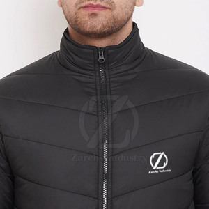 Factory Direct Sale Men <b>Winter</b> Puffer <b>Jackets</b> Plus Size <b>Waterproof</b> Eco-Friendly Breathable Front Logo - Product Image 5