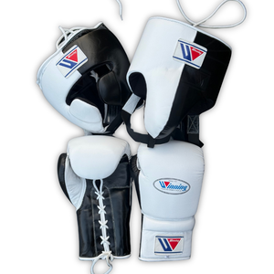Professional Winning Boxing Set MMA <b>Gloves</b> Cowhide Leather Lace-Up Customizable Quick Dry Breathable Training Sparring ODM OEM - Product Image 1