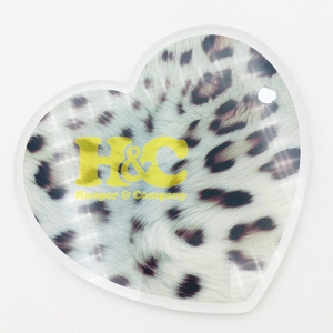 Top Trend <b>Heart</b> Tiles Acrylic Lash Tiles <b>Heart</b> <b>Shapes</b> Durable Eyelash Extension Tools Trays Pallet Holder Tweezer Magnet - Product Image 6