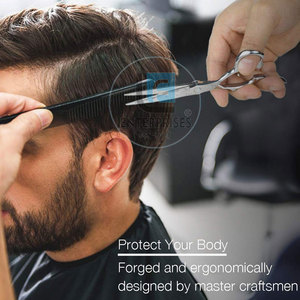 Ciseaux de barbier en acier inoxydable de qualité supérieure - Durables, légers, nouveau style, prix de gros abordable - Product Image 5