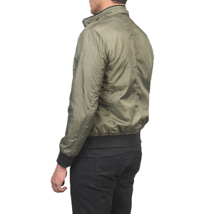 <b>Mens</b> Casual Satin Baseball <b>Jacket</b> Soft <b>Lightweight</b> Fashion Outerwear Ribbed Sleeve Street Inspired Coat For Daily Comfort Wear - Product Image 5