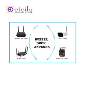 Antenne mobile ETEILY ET-WI5R-SMMO 2,4 GHz 5dBi en ABS avec connecteur SMA mâle pour télécommunications - Product Image 4