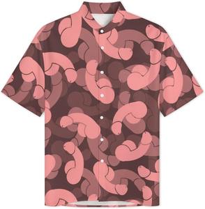 Camisa playera de manga corta para hombre, con estampado floral tropical, informal, con botones, para verano, colorida, para vacaciones. - Product Image 2