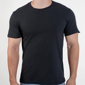 Men's T-shirt Cotton Solid Color t shirt Men Causal O-neck Basic <b>Tshirt</b> Male High Quality - Product Image 4