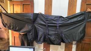 Couverture imperméable pour cheval avec cache-cou, robuste, respirante, protection équestre pour l'extérieur, Kanpur, Inde - Product Image 2