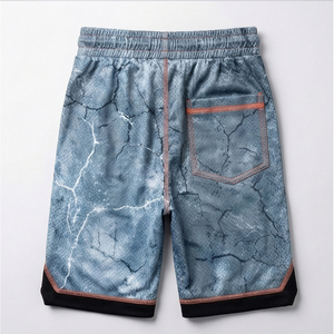 Uniformes de Baloncesto Personalizados al por Mayor, Sublimación Completa, Impresión Digital, Camiseta y Pantalones Cortos para Hombre, Uniforme Deportivo sin Mangas - Product Image 5