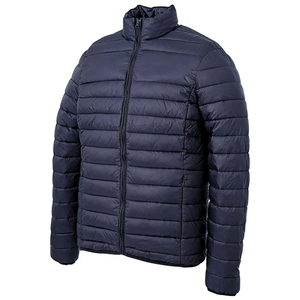Veste matelassée multicolores de qualité supérieure pour hommes, imperméable et matelassée, fermeture éclair, pour la chaleur hivernale, style décontracté - Product Image 1